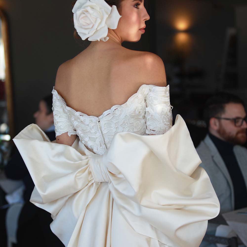 Atelier Daniela calvi abiti da sposa Varese