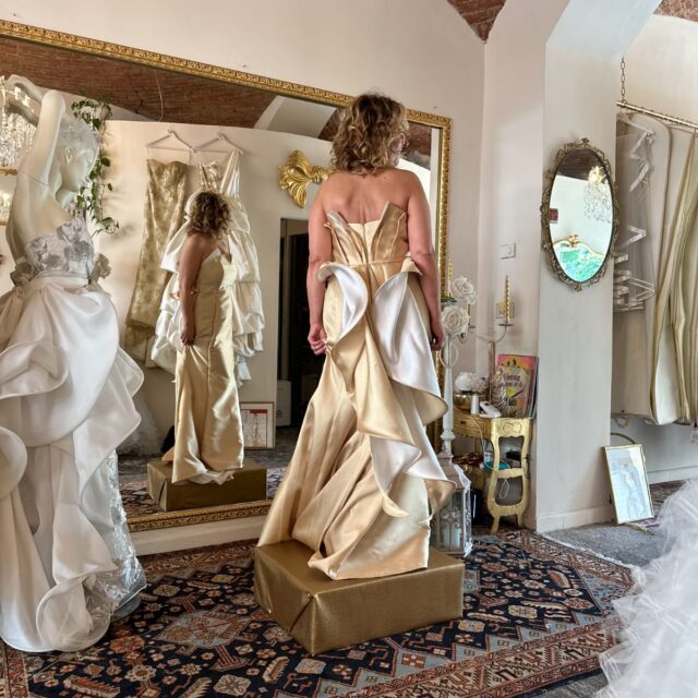 Abito da sposa sartoriale Abito da sposa sartoriale