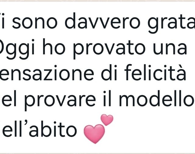 Testimonial abito sartoriale Testimonial abito sartoriale