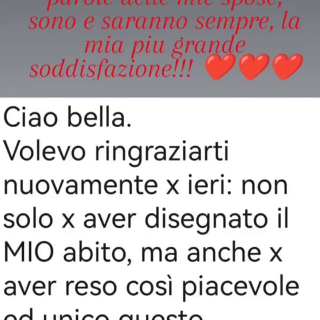 Testimonial abito da sposa originale (3) Testimonial abito da sposa originale (3)