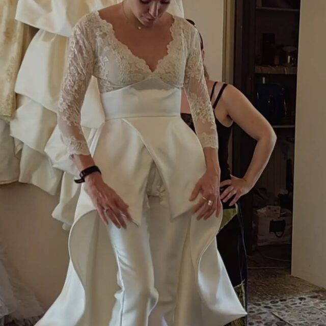 Abito da sposa mikado Abito da sposa mikado