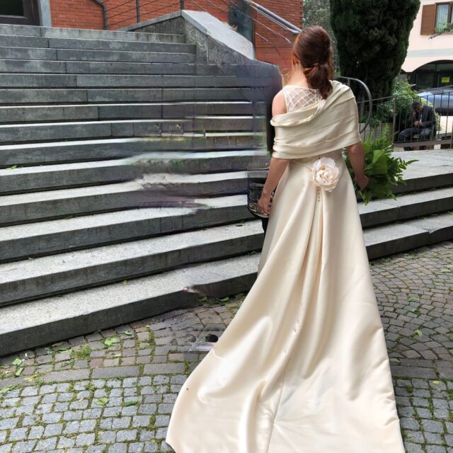 Abito da sposa sartoriale